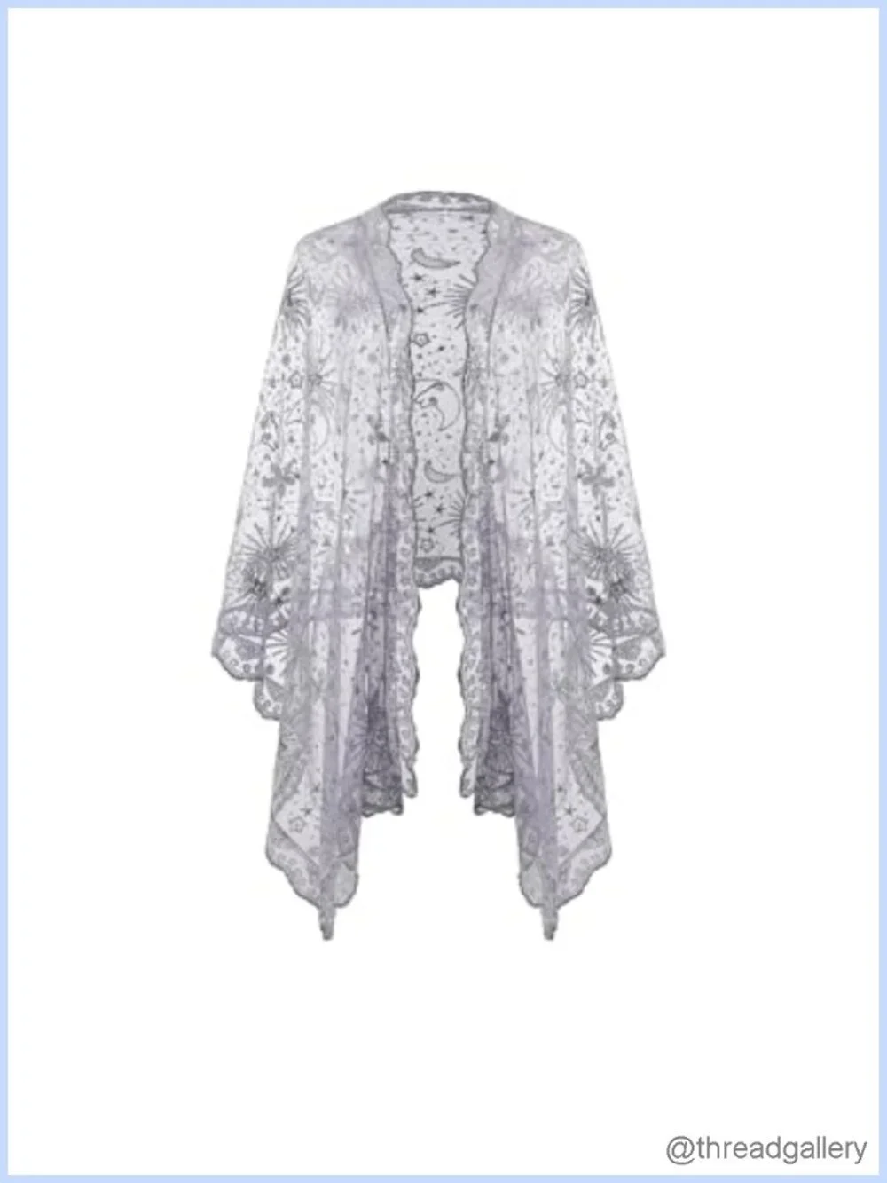 Sequin Fringed Shawl Wrap Evening Cape Women's 1920s Bridal Party Cover Up